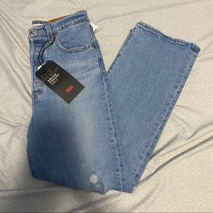 Levi's Ribcage Straight Ankle Jeans